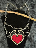 ê-êskanêwit nitêh[my heart with horns] • necklace